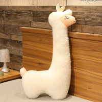 Alpaca Plush Toy Pillow – Soft Cuddly Stuffed Animal for Babies & Kids
