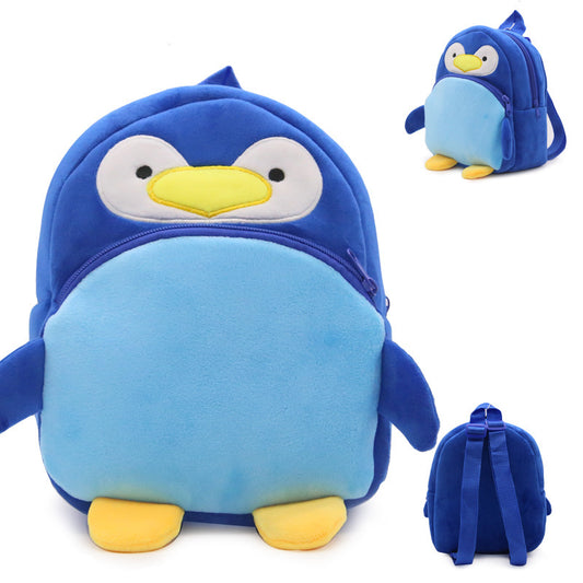 Penguin Baby Backpack – Cute Cartoon Toddler Bag for Boys & Girls