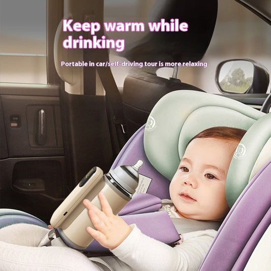 Baby Bottle Warmer – Portable Insulation Cover with Constant Temperature Heating