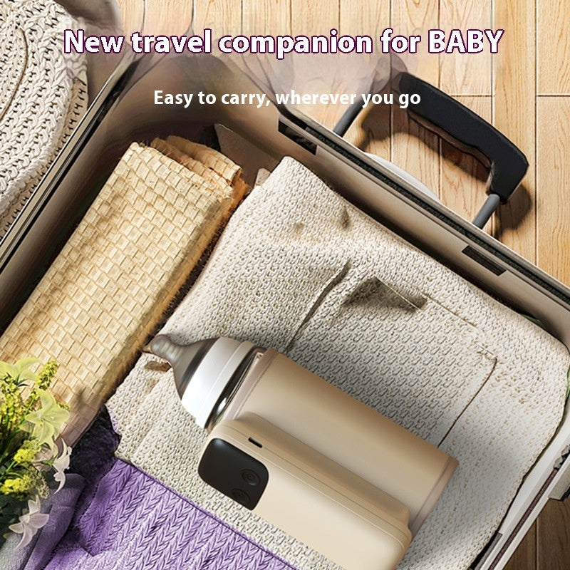 Baby Bottle Warmer – Portable Insulation Cover with Constant Temperature Heating