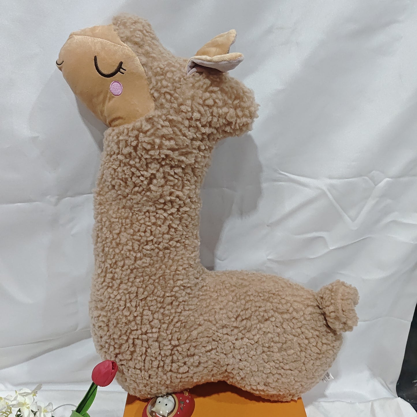 Alpaca Plush Toy Pillow – Soft Cuddly Stuffed Animal for Babies & Kids