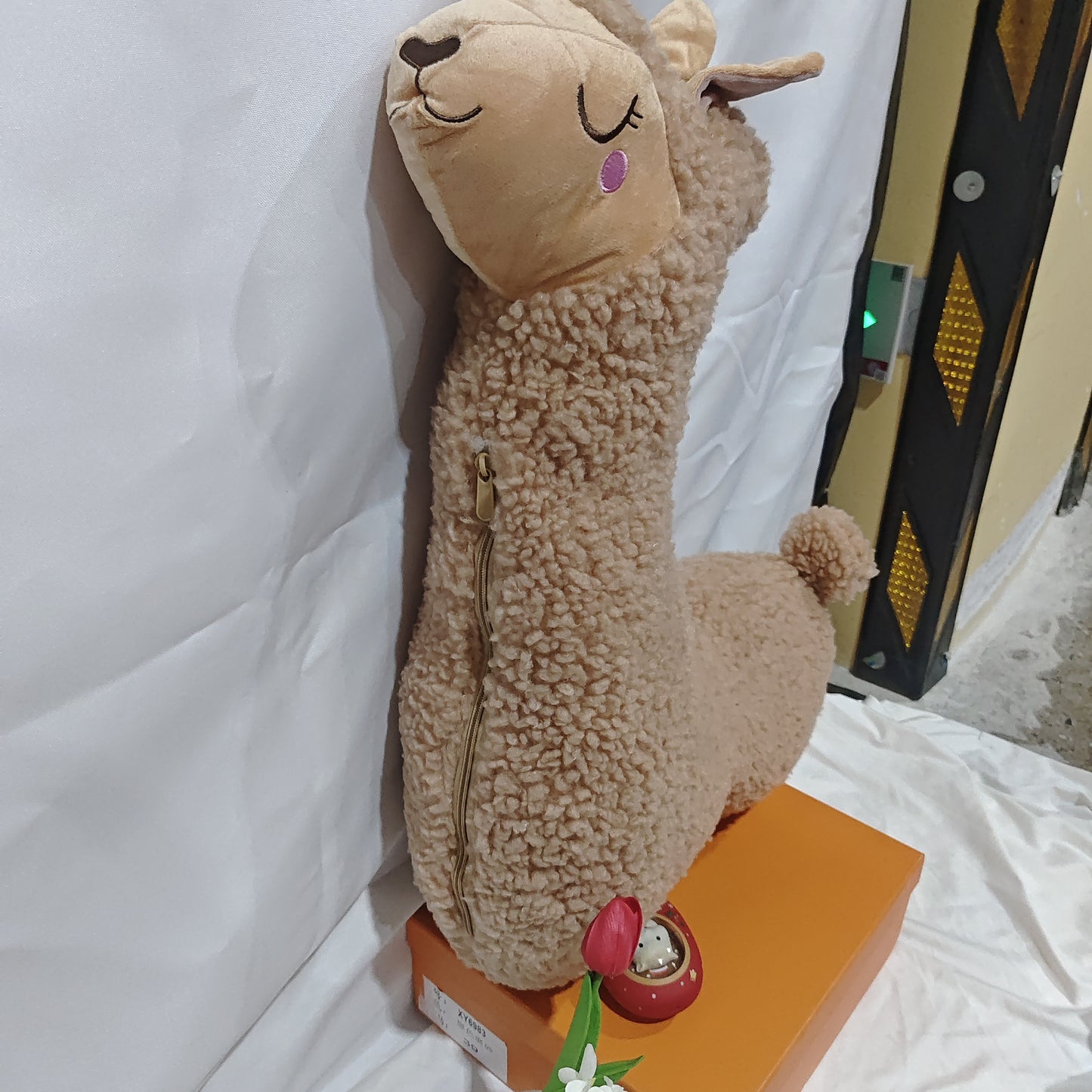 Alpaca Plush Toy Pillow – Soft Cuddly Stuffed Animal for Babies & Kids